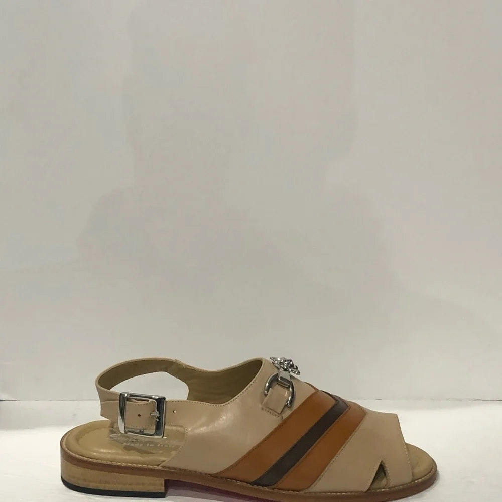 Emilio Franco sandal slip on Italian leather